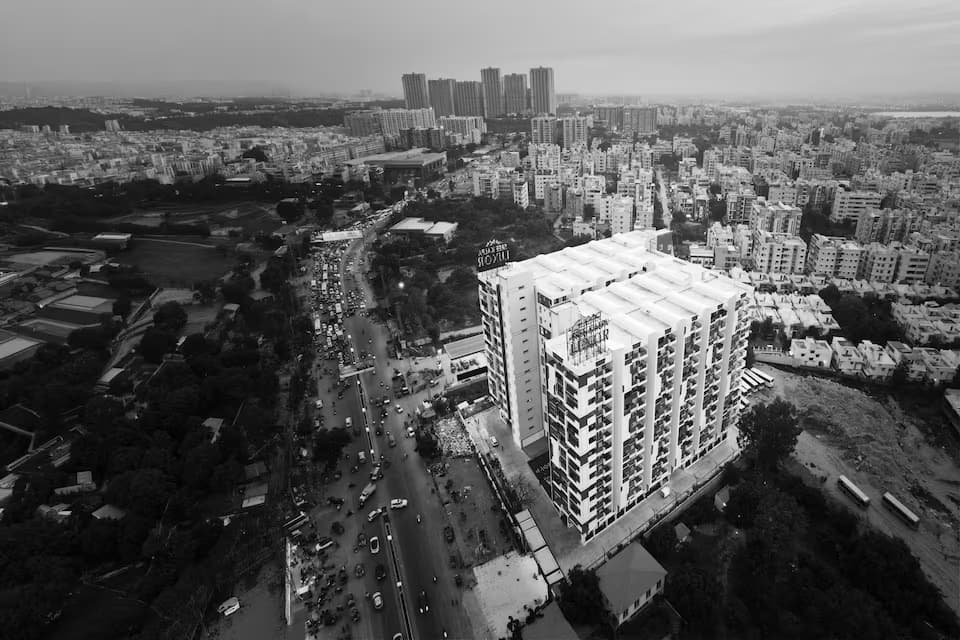 Drone View Backdrop